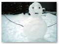A snowman in Summit, Feb. 7, 2003