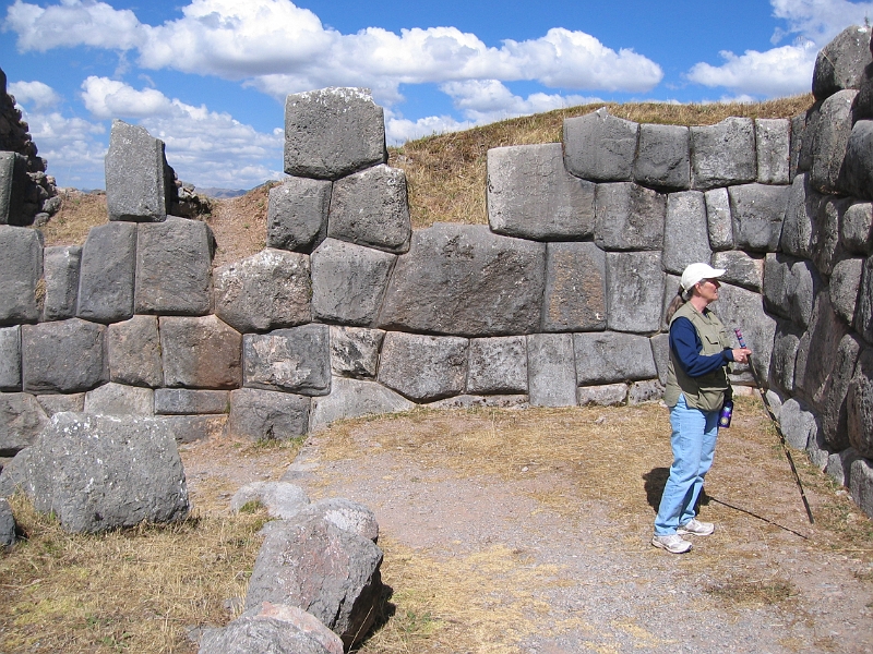 0806130046.JPG - Day 7, Friday, June 13, Cuzco. Sacsawaman ruinas.