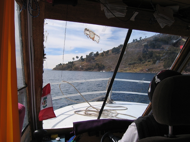 0806150018.JPG - Day 9, Sunday, June 15. Approaching Taquile Island.